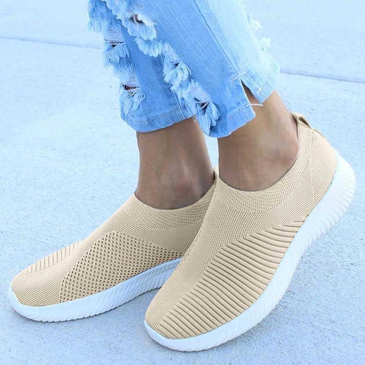 Zenobia | Lekkie sneakersy z elastyczną cholewką