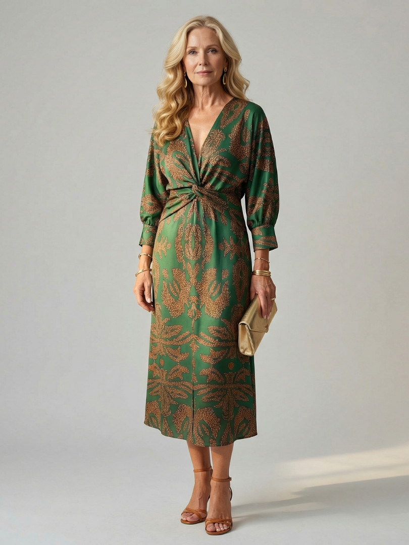 RUTH | Midi Wrap Dress