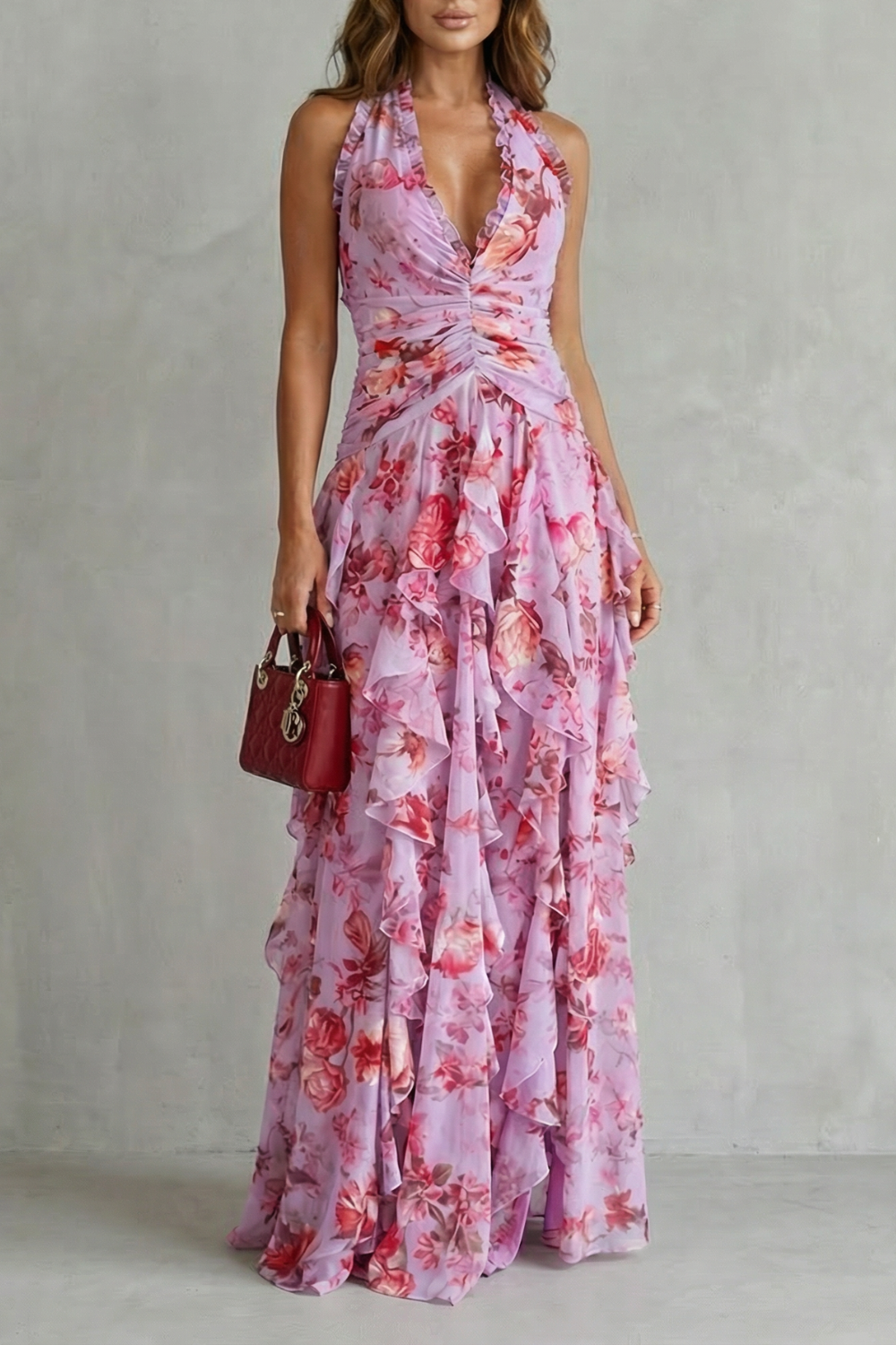 ROMY | Halter Maxi Dress