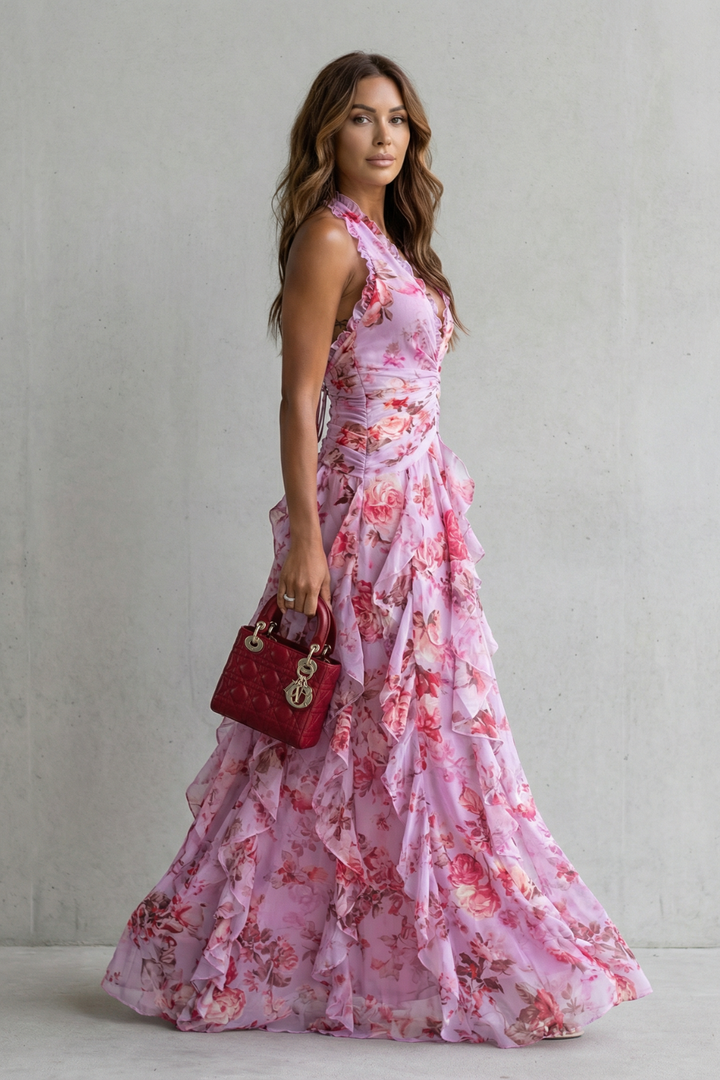 ROMY | Halter Maxi Dress