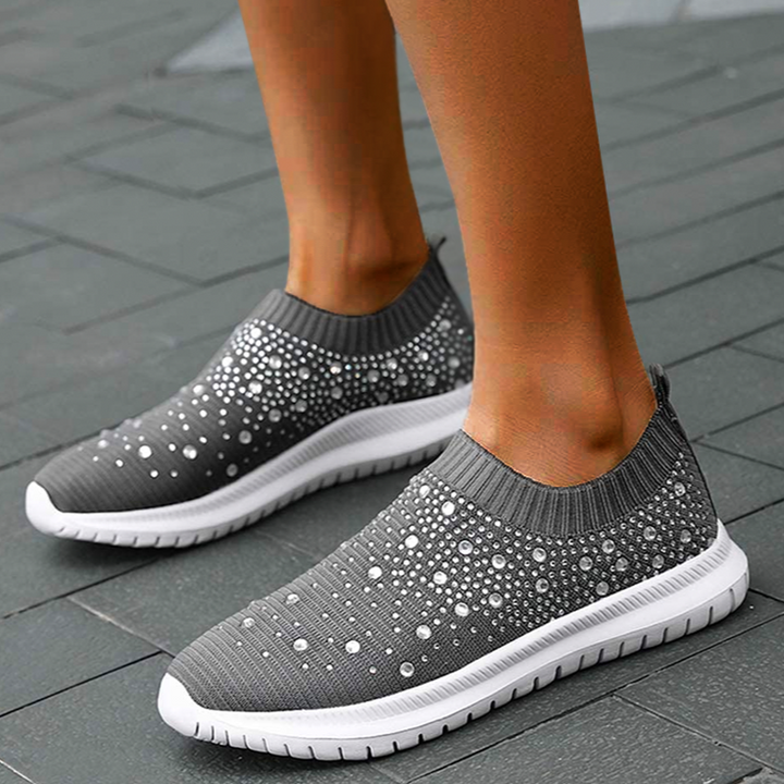 Zenobia | Lekkie sneakersy z elastyczną cholewką
