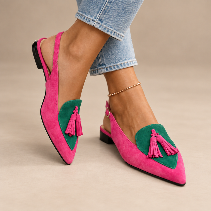 Lorena Sandals with Straps and Tassels