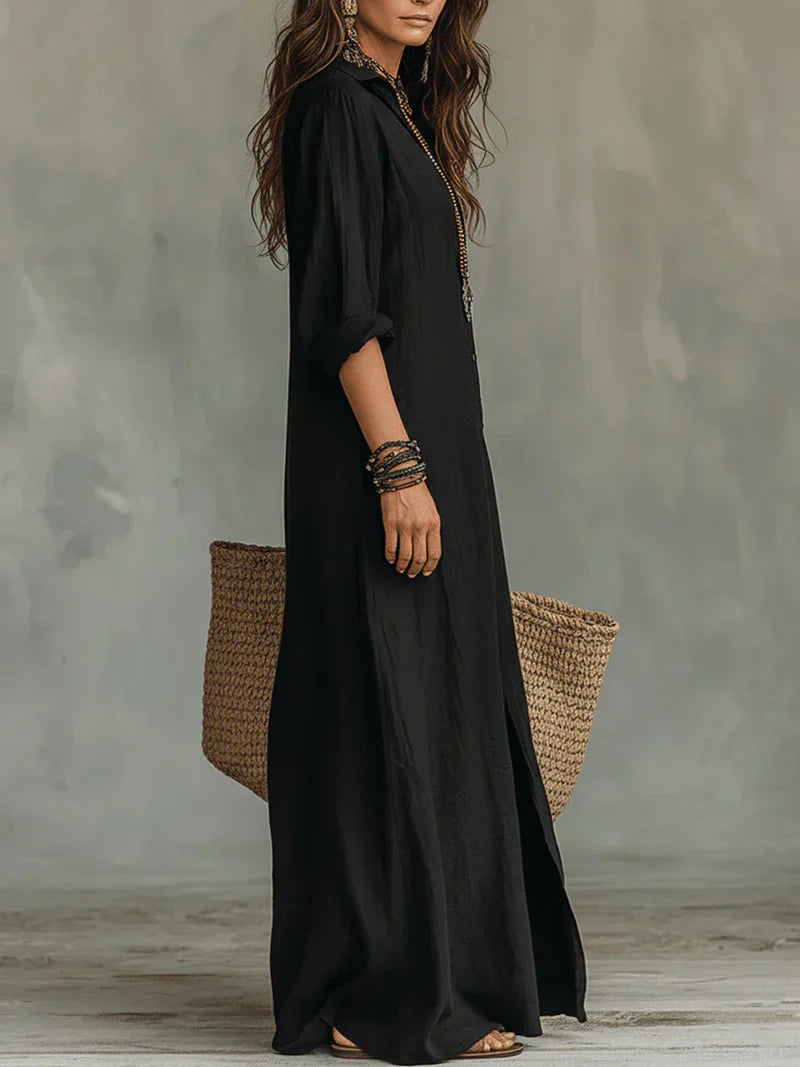 WILLOW | Effortless Maxi Dress with Flattering Silhouette Versatile for Everyday Wear
