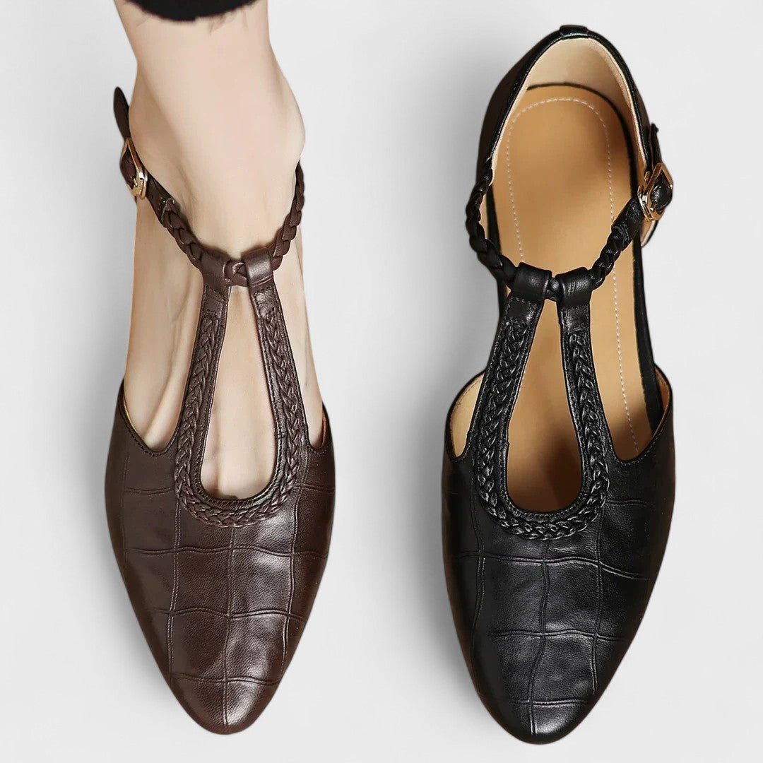 Estela - Zapatos de piel sintética