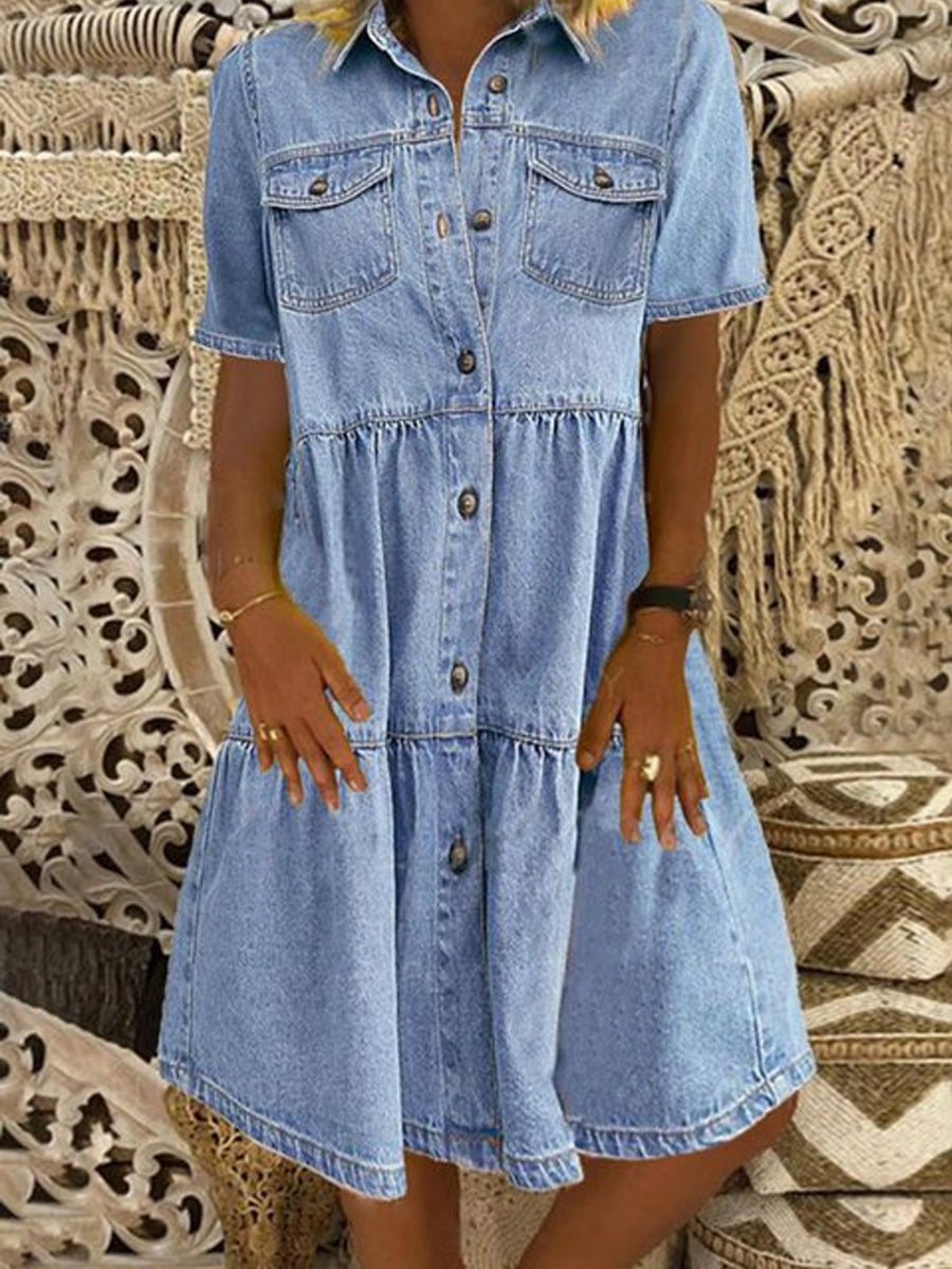 Sophia | Casual Elegant Denim Dress